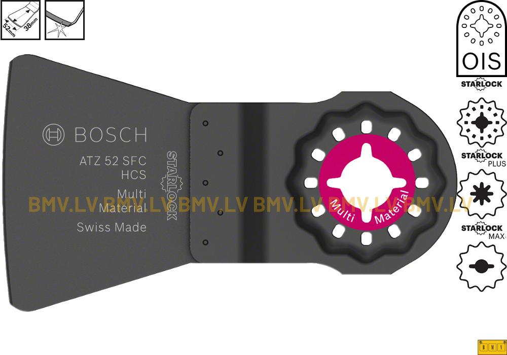 Asmenis 52mm Bosch ATZ52SFC / ATZ 52 SFC Multi Material Starlock