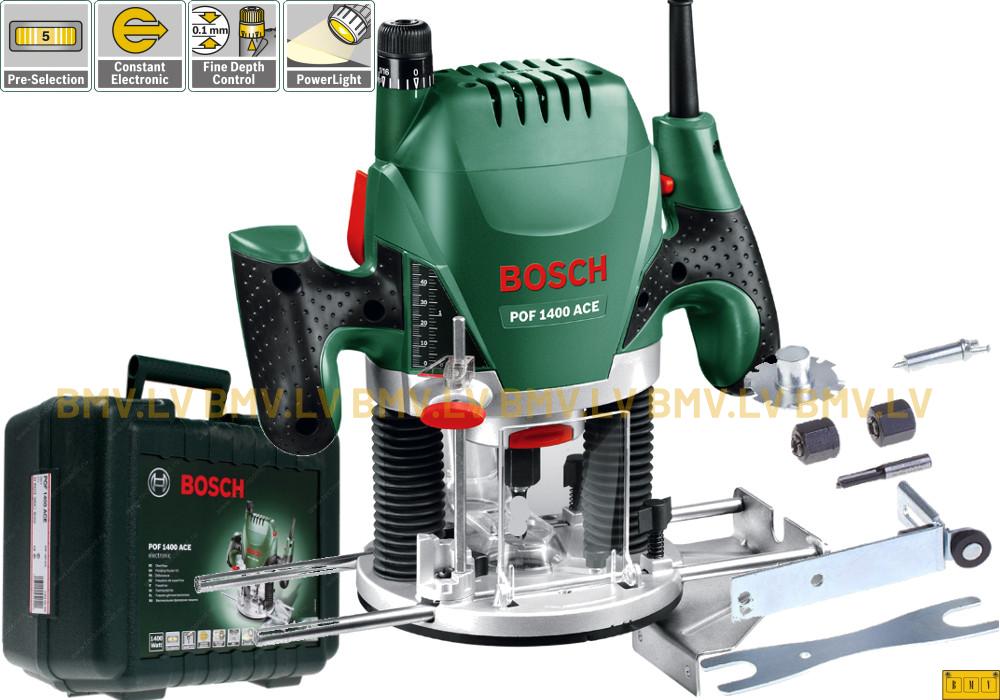 Virsfrēze Bosch POF 1400 ACE (koferī)