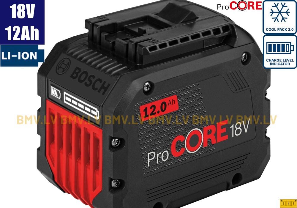 Akumulators Bosch ProCORE 18V 12.0 Ah Li-Ion