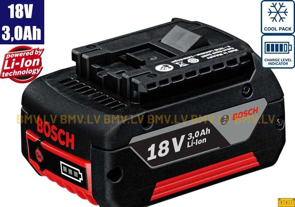 Akumulators Bosch GBA 18 V 3,0 Ah M-C Professional Li-Ion