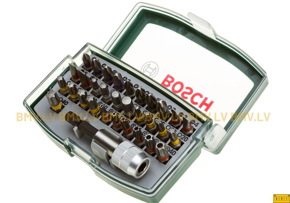 32-daļīgs komplekts skrūvēšanai Bosch Extra Hard
