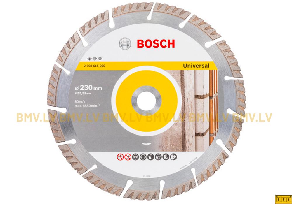 Dimanta griezējripa betonam Bosch Universal 230x22.2mm