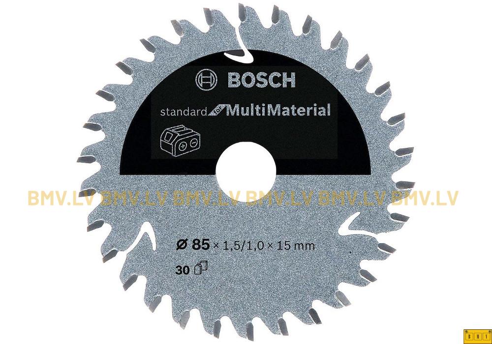 Zāģripa Bosch Multi Material 85x15mm 30z