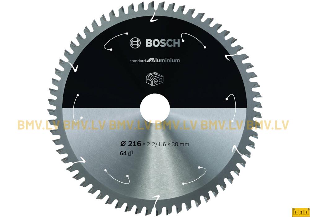 Zāģripa Bosch Standard for Aluminium 216x30mm 64z