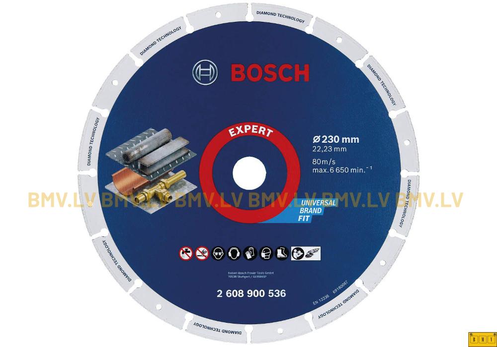 Dimanta griezējripa metālam Bosch Expert 230x22.2mm