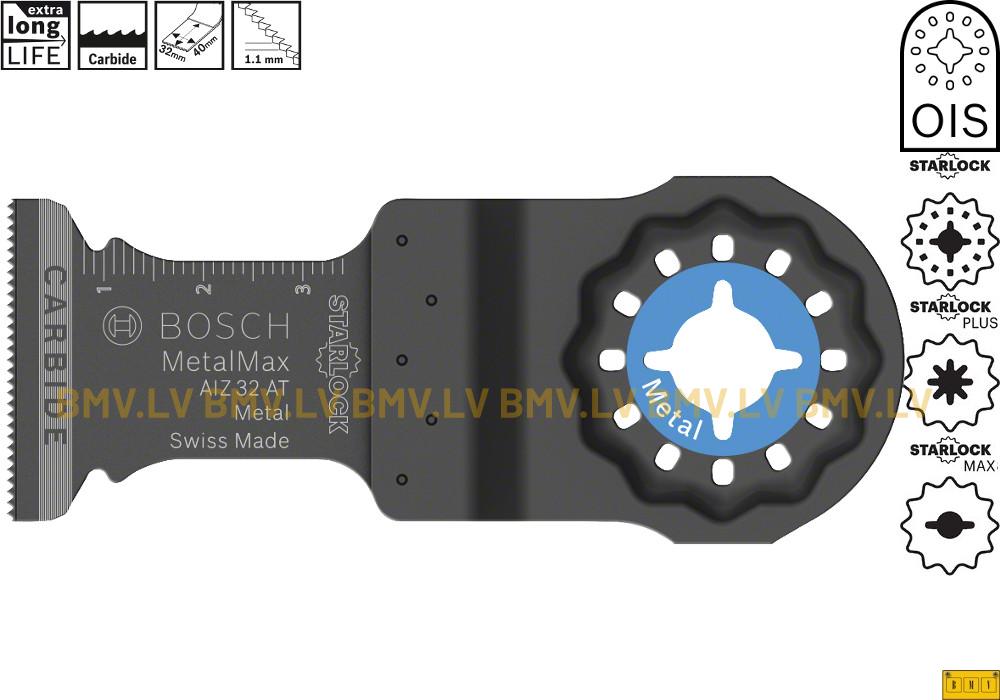 Asmenis 32mm Bosch AIZ32AT / AIZ 32 AT Metal Starlock