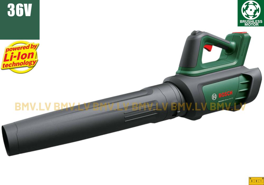 Lapu pūtējs Bosch AdvancedLeafBlower 36V-750 (BEZ akku un lādētāja)