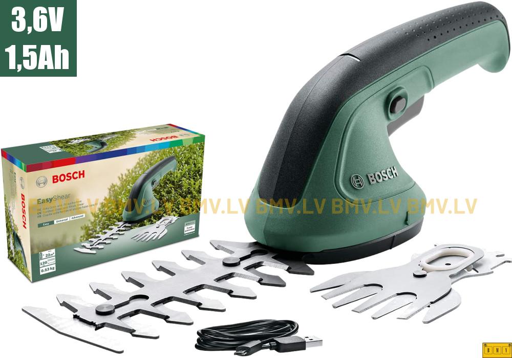 Zāles šķēres Bosch EasyShear (2 asmeņi)