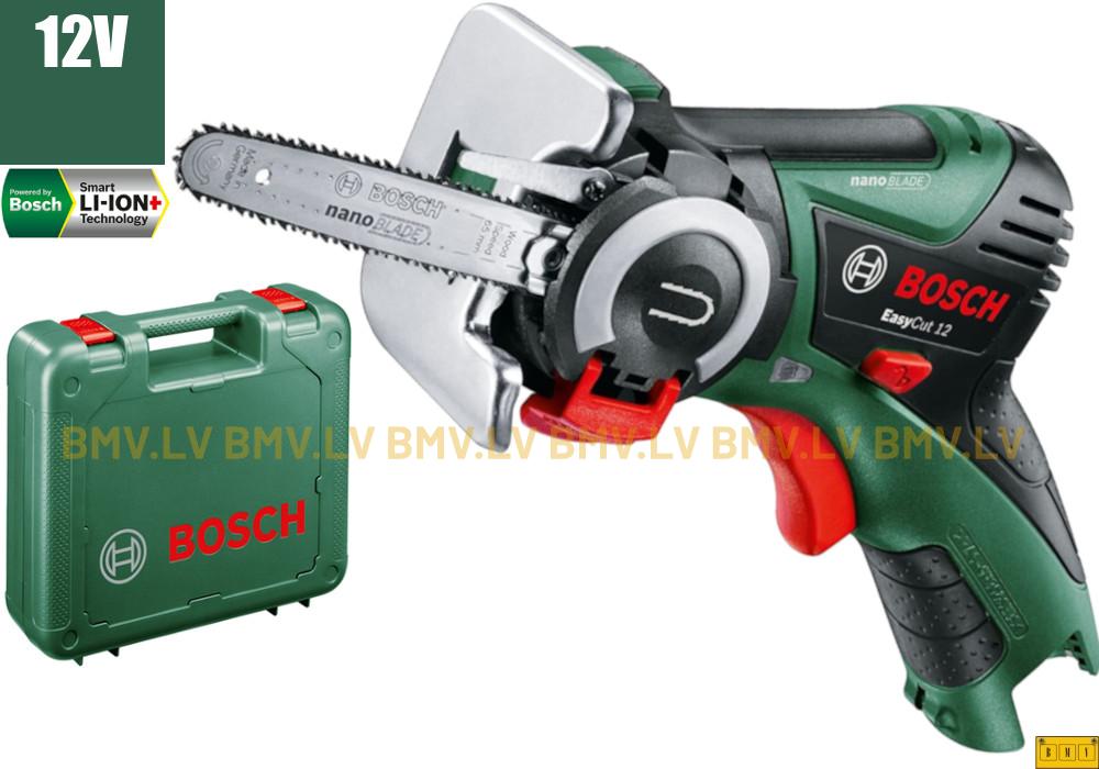 Mikro ķēdes zāģis Bosch EasyCut 12 (solo, case)