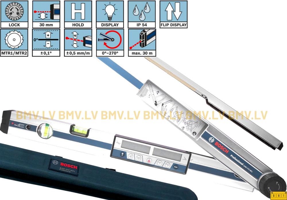 Leņķmērs Bosch GAM 270 MFL