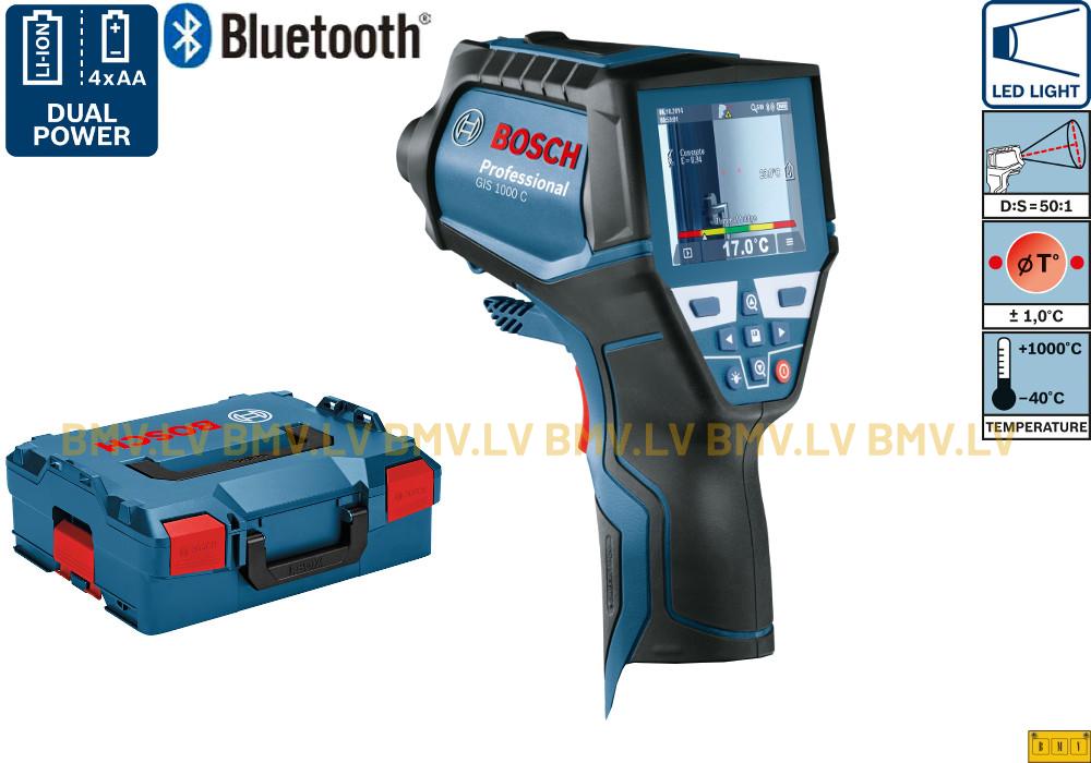 Siltuma detektors Bosch GIS 1000 C (L-Boxx)