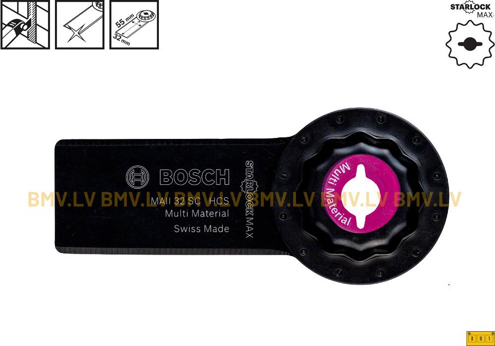 Asmenis 32mm Bosch MAII32SC / MAII 32 SC Multi Material Starlock Max