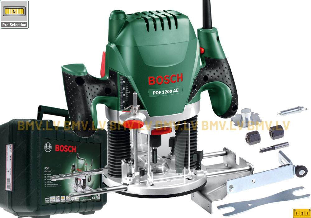 Virsfrēze Bosch POF 1200 AE (koferī)