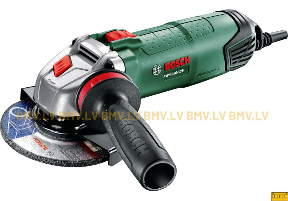 Leņķa slīpmašīna Bosch PWS 850-125