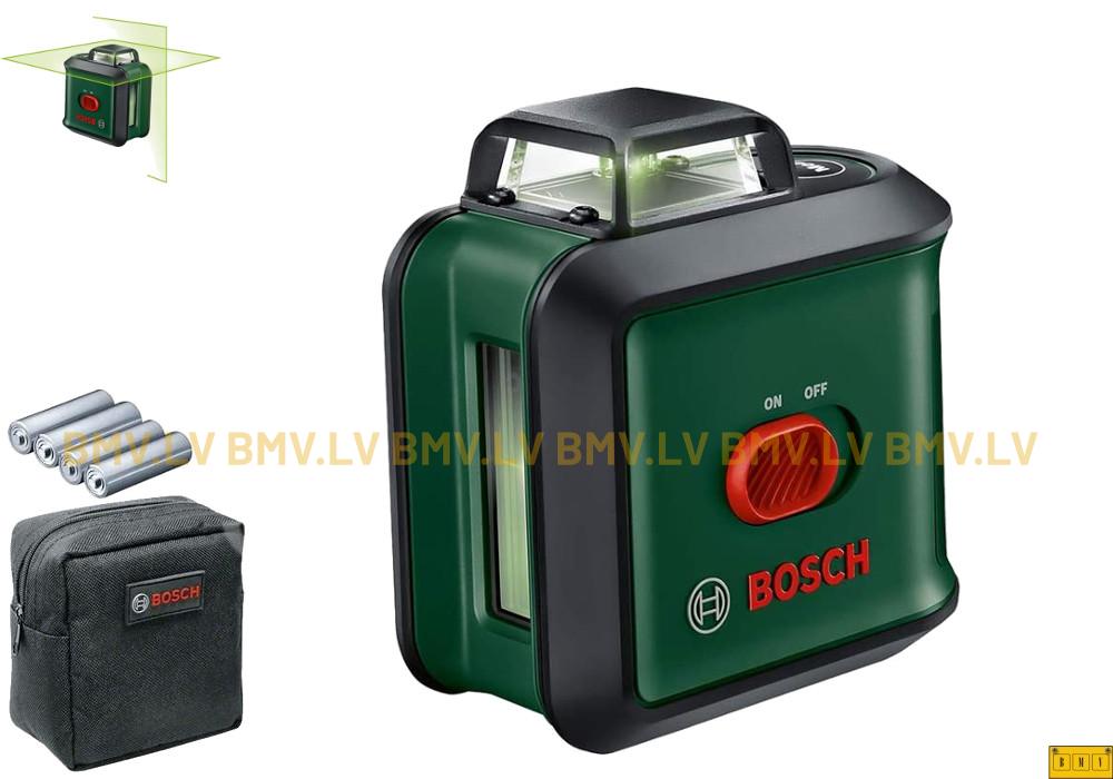 Kruststaru lāzerlīmeņradis Bosch UniversalLevel 360