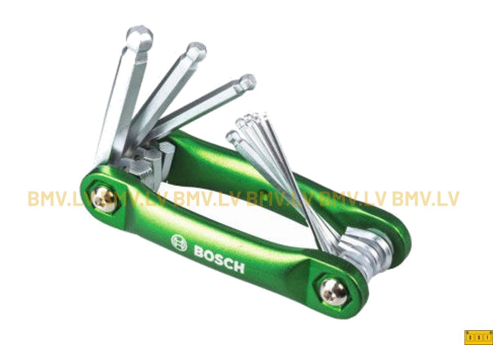 Seškanšu atslēgu komplekts 1,5-8mm Bosch