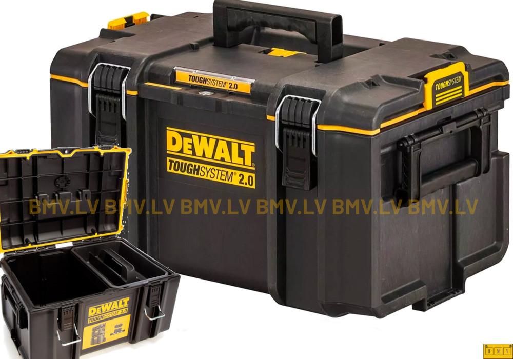 Instrumentu kaste DeWalt DS300 Toughsystem 2.0 + ieliktnis