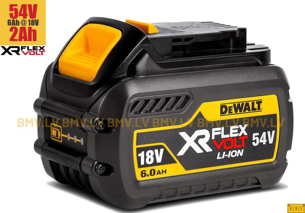 Akumulators DeWalt 54/18V 2.0/6.0Ah Li-Ion DCB546-XJ