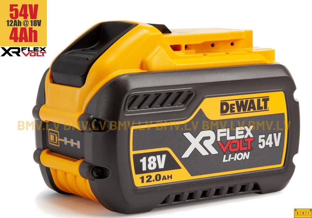 Akumulators DeWalt 54/18V 4.0/12.0Ah Li-Ion DCB548-XJ