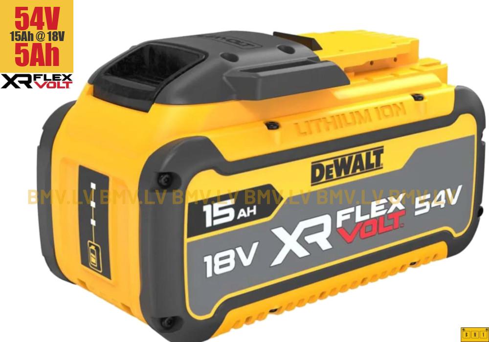 Akumulators DeWalt 54/18V 5.0/15.0Ah Li-Ion DCB549-XJ