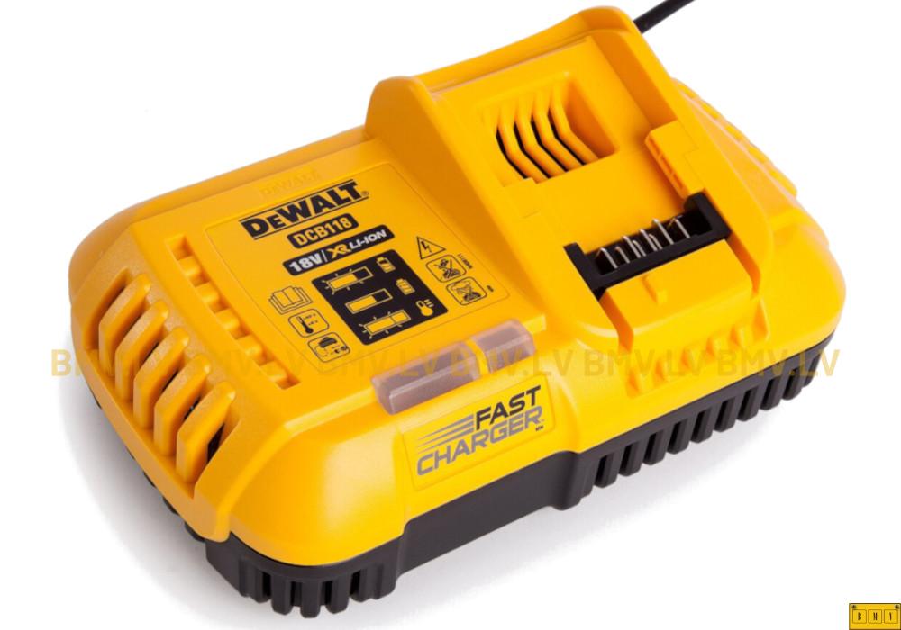 Akumulatoru uzlādes ierīce DeWalt DCB118 18/54V