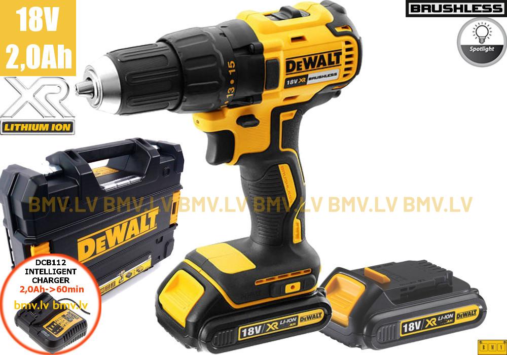 Urbjmašīna/Skrūvgriezis DeWalt DCD777D2T 18V (2x2,0Ah)