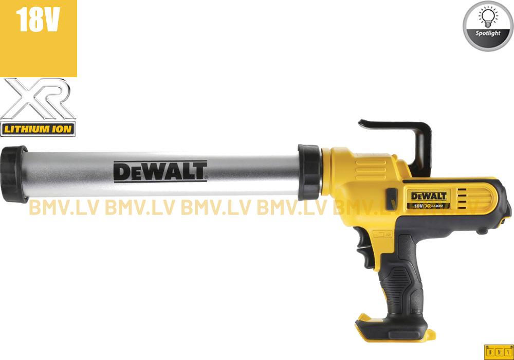 Silikona pistole DeWalt DCE580N