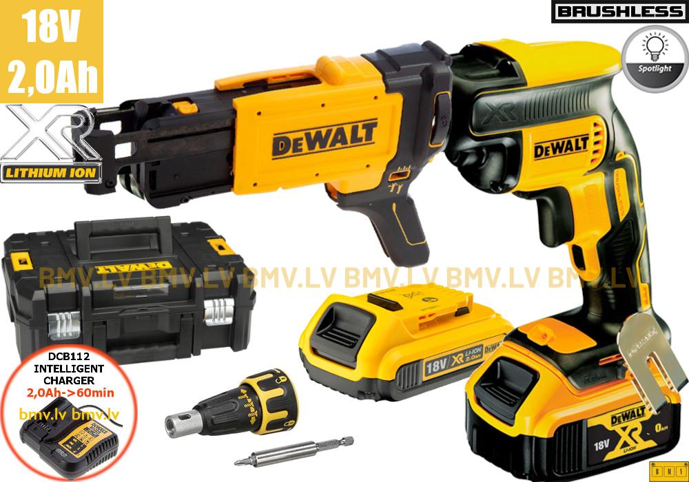 Skrūvmašīna DeWalt DCF620D2K (2x2,0Ah)