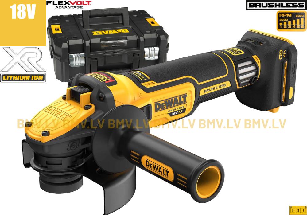 Leņķa slīpmašīna DeWalt DCG409VSNT (BEZ akku)