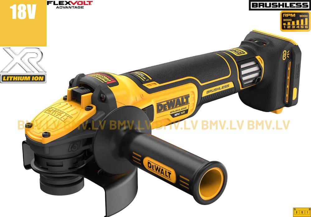 Leņķa slīpmašīna DeWalt DCG409VSN (BEZ akku)