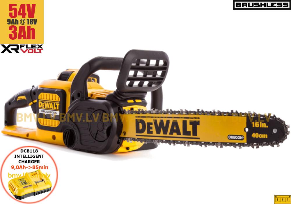 Ķēdes zāģis DeWalt DCM575X1 (1x3Ah) 54V