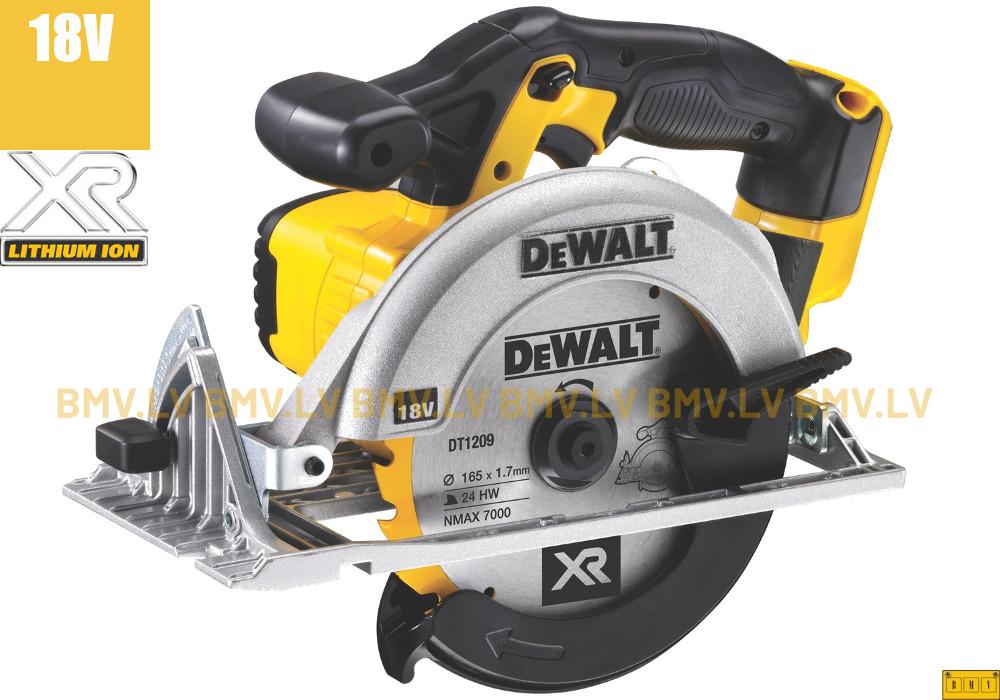 Rokas ripzāģis DeWalt DCS391N (BEZ accu un lādētāja)