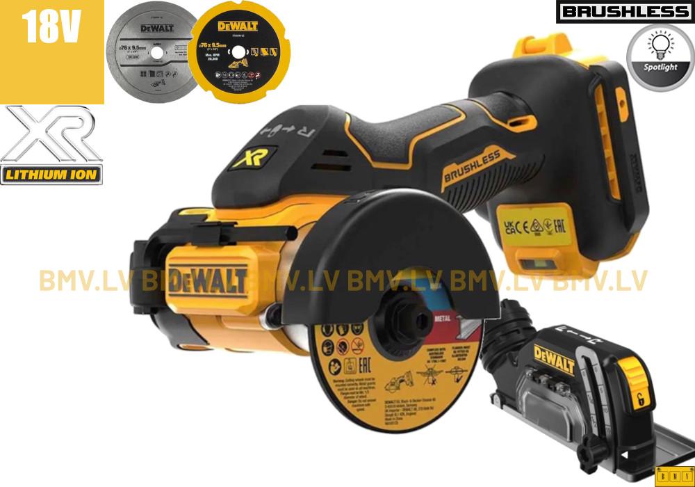 Diska griezējs DeWalt DCS438N 18V (BEZ akku)