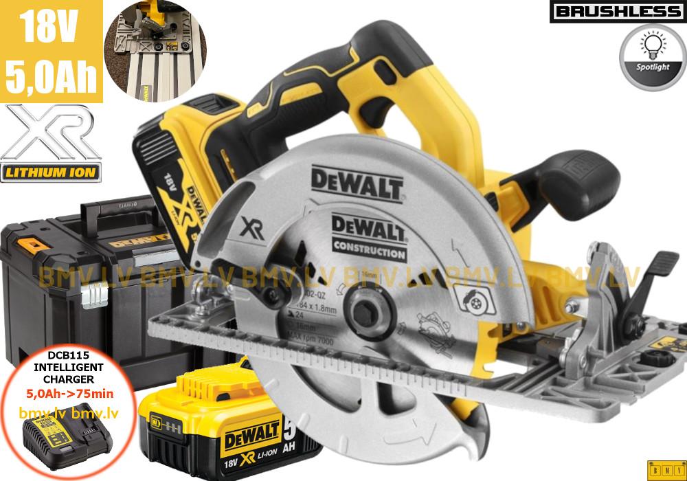 Rokas ripzāģis DeWalt DCS572P2 (2x5,0Ah)