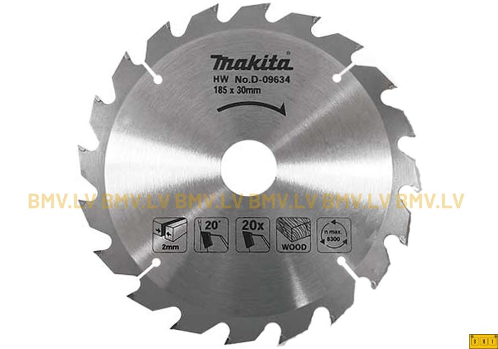 Zāģripa Makita D-09634 185x30mm 20z