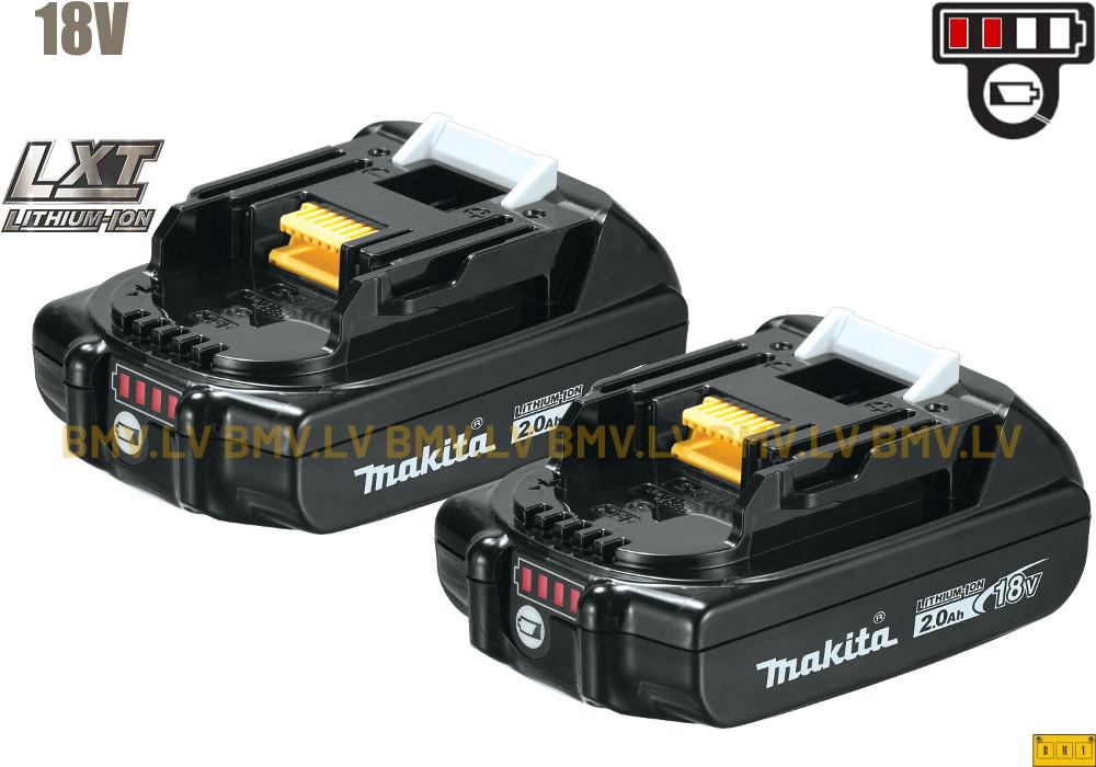 Twinpack 2 gab Li-Ion akumulatori Makita BL1820B 18V 2.0Ah