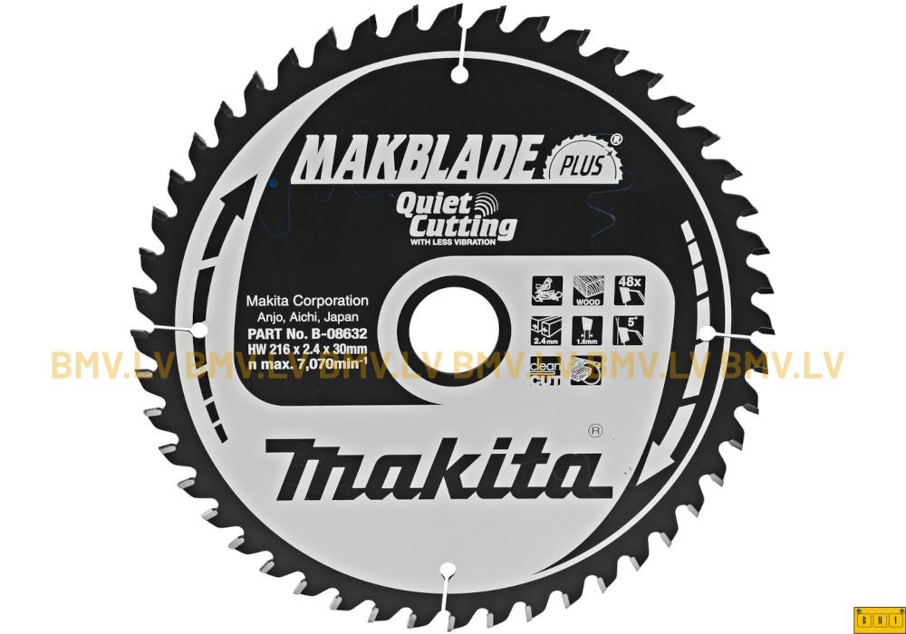 Zāģripa Makita B-08632 Makblade Plus 216x30mm 48z