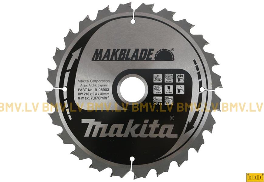 Zāģripa Makita B-08903 Makblade 216x30mm 24z 