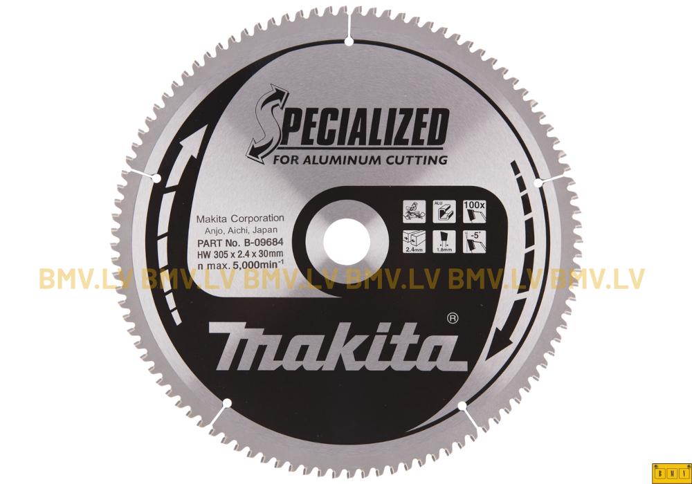 Zāģripa Makita B-09684 Specialized for Aluminum Cutting 305x30mm 100z