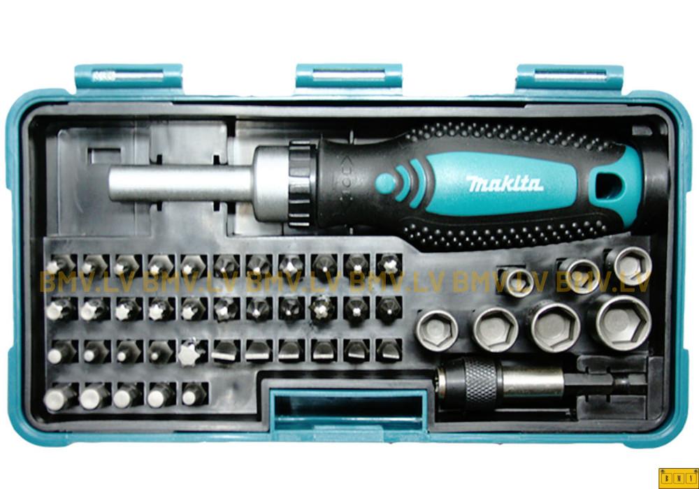 47-daļīgs uzgaļu komplekts Makita B-36170