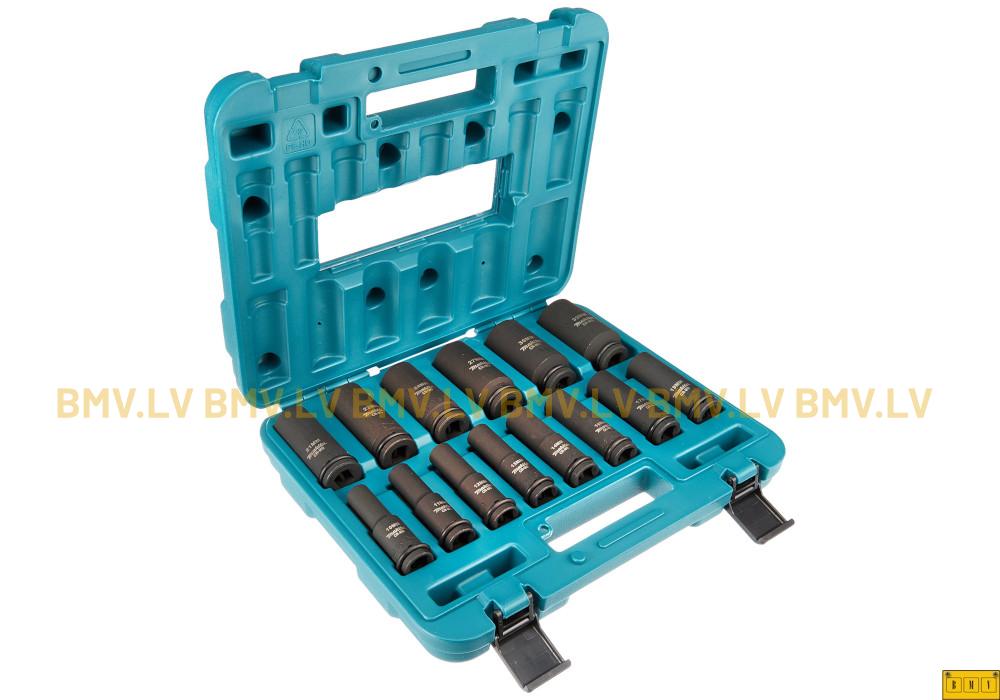 14-daļīgs 1/2" spēka patronu (muciņu) komplekts Makita B-52308