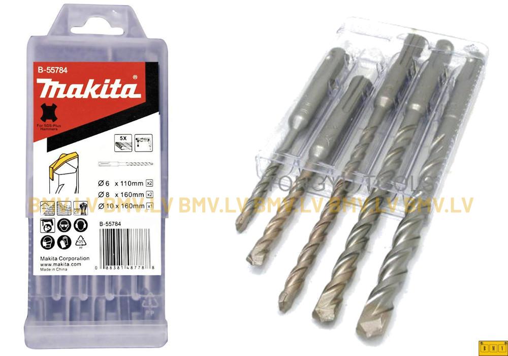 5 SDS plus urbju komplekts Makita B-55784