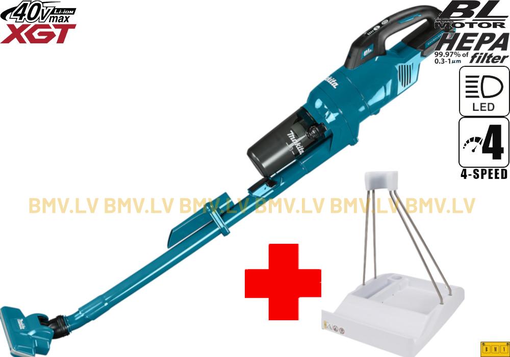 Putekļu sūcējs Makita CL003GZ 40V (BEZ akku) + statīvs 1911L1-0