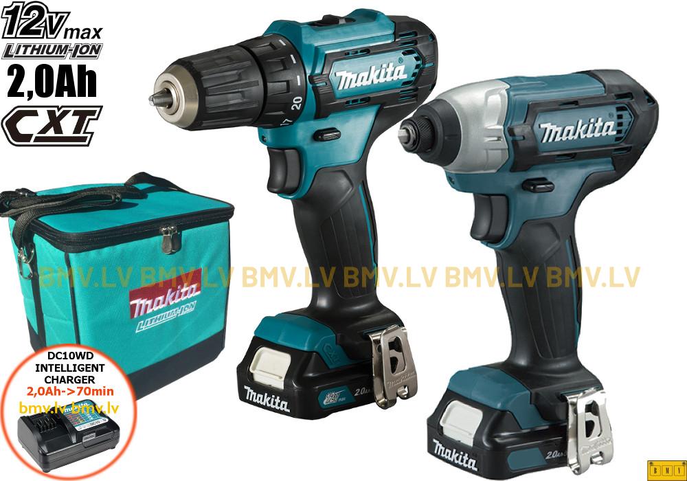 Komplekts Makita CLX224A DF333D + TD110D (2x2,0Ah)