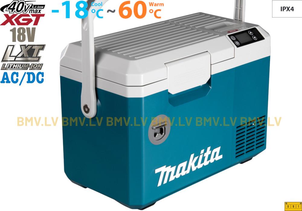 Akumulatora ledusskapis ar sildīšanas funkciju Makita CW003GZ