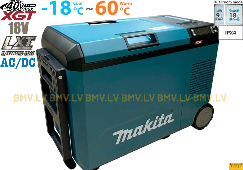 Akumulatora ledusskapis ar sildīšanas funkciju 29L Makita CW004GZ