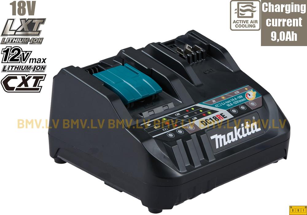 Akumulatoru uzlādes ierīce Makita DC18RE 12-18V 198720-9 (630A66)