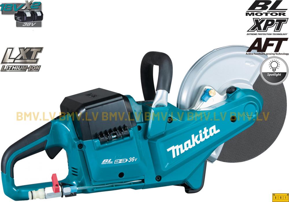 Spēka zāģis Makita DCE090ZX1 18+18V (BEZ akku)