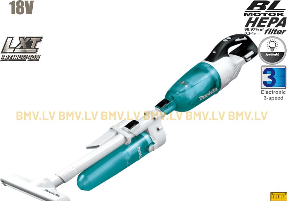 Putekļu sūcējs Makita DCL281FZCW 18V (BEZ akku)