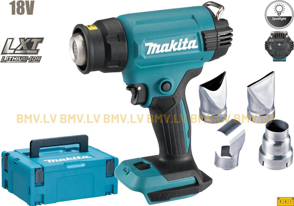 Celtniecības fēns Makita DHG181ZJ